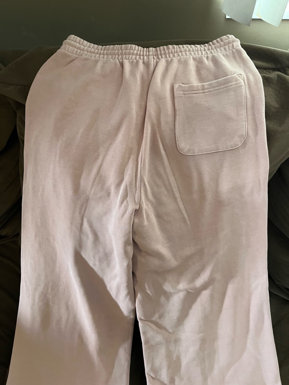 PINK Victoria's Secret Dusty Pink Fleece Sweatpants - Picture 6 of 6
